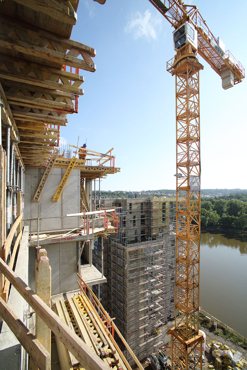 Photos of the construction Summer 2016